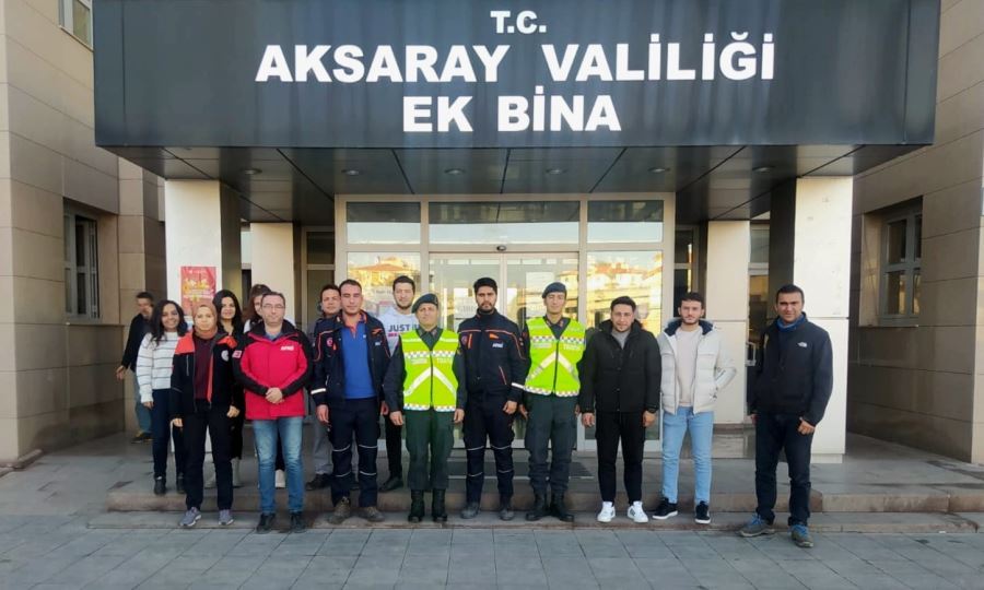 AFAD ÇALIŞANLARINA TRAFİK GÜVENLİĞİ EĞİTİMİ