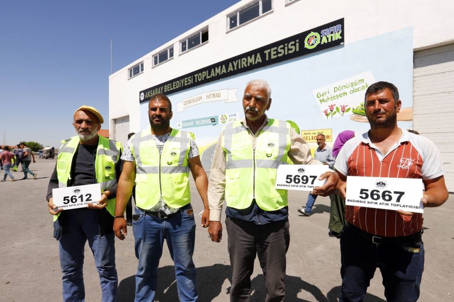 Aksaray Belediyesi Atık Toplayıcılarını Kayıt Altına Alıyor