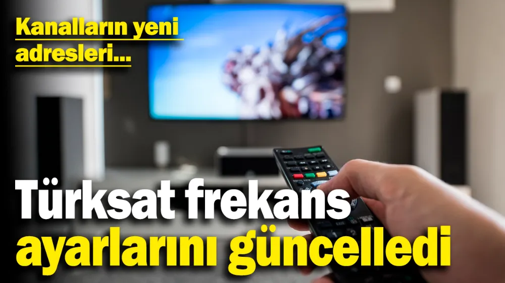 Türksat frekans ayarlarını güncelledi!