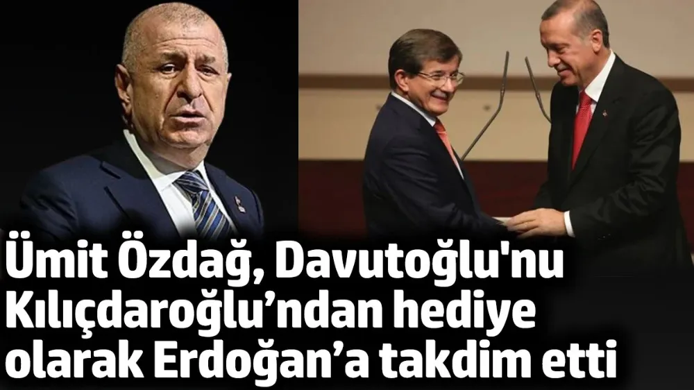 Ümit Özdağ, Davutoğlu