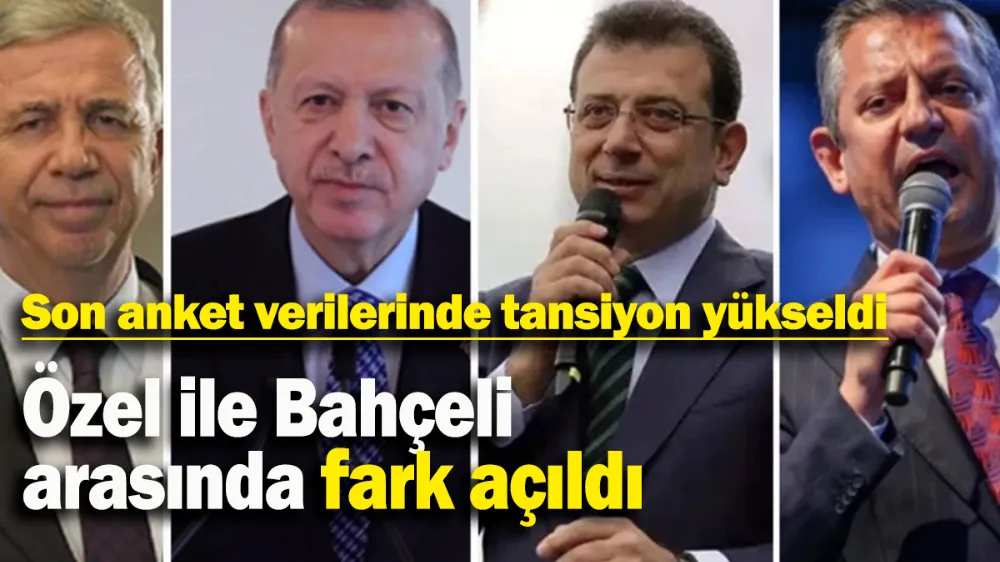 Son anket verilerinde tansiyon yükseldi