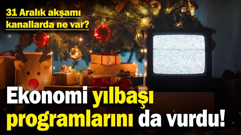 Ekonomi yılbaşı programlarını da vurdu! 