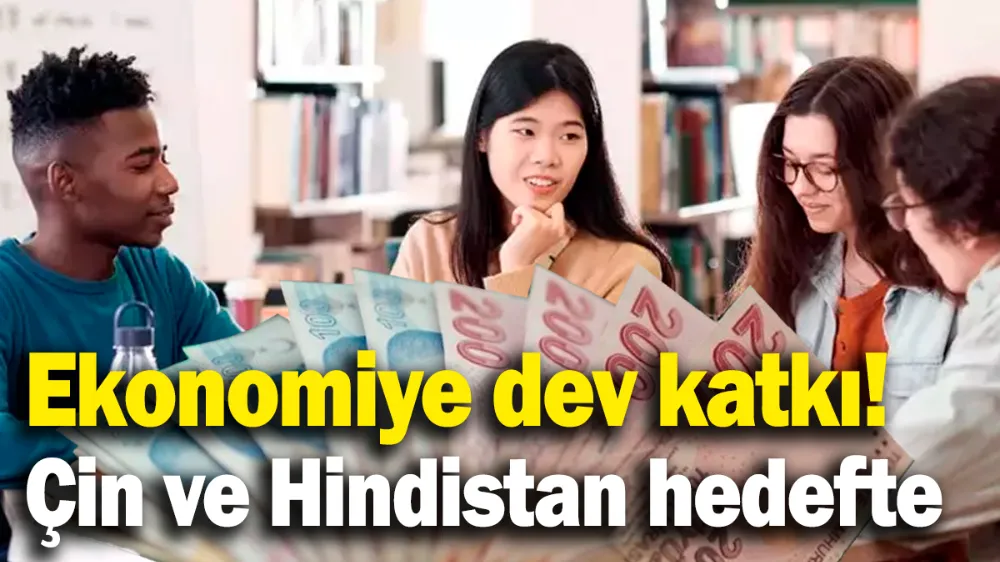 Yabancı öğrencilerden ekonomiye büyük katkı! 