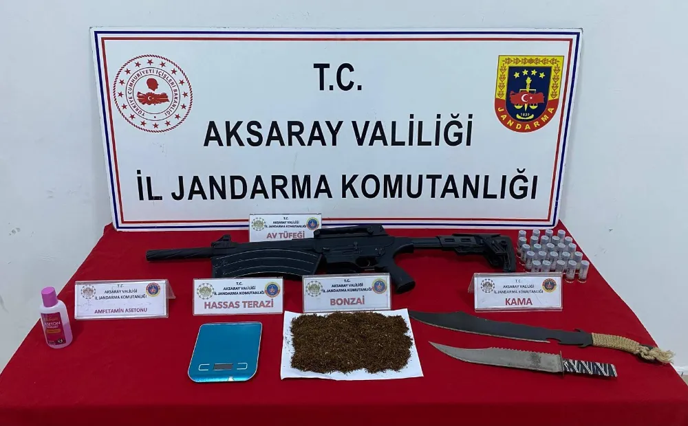 Aksaray’da Jandarmadan Uyuşturucu Operasyonu: H.E. Tutuklandı