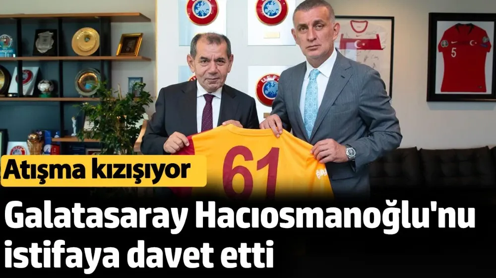 Galatasaray TFF Başkanı İbrahim Hacıosmanoğlu
