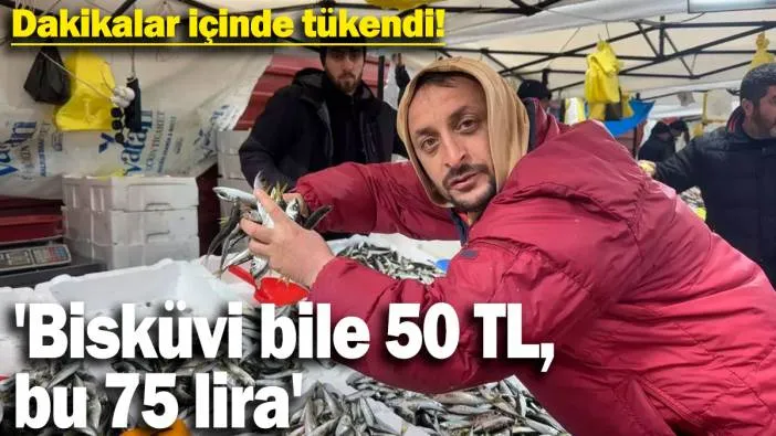 Dakikalar içinde tükendi!
