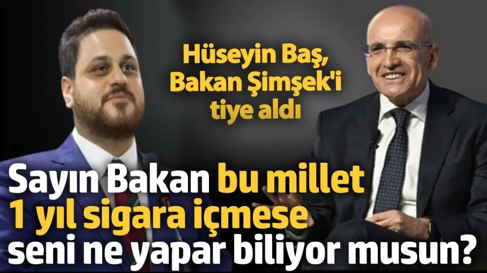 Hüseyin Baş, Bakan Şimşek