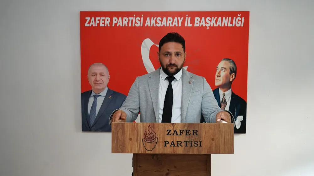 Zafer Partisi Aksaray İl Başkanı Kamil Kibrit