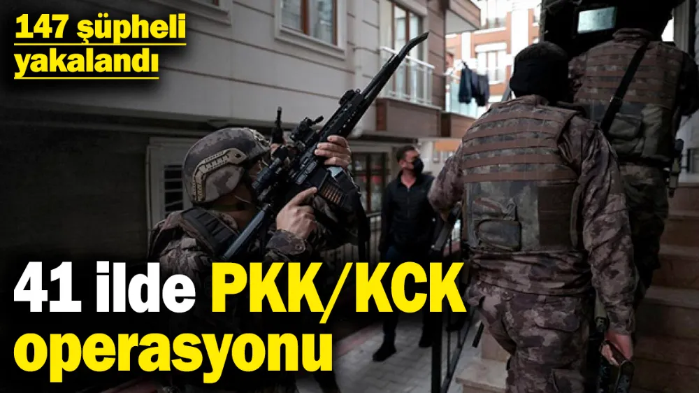 41 ilde PKK/KCK operasyonu