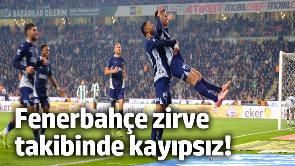 Fenerbahçe zirve takibinde kayıpsız