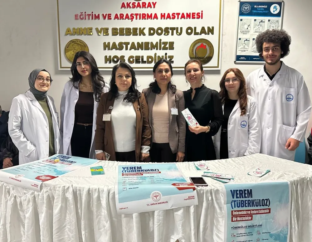 Aksaray’da Tüberküloz Hastalığı Farkındalık Etkinliği ve Eğitim Programı Düzenlendi
