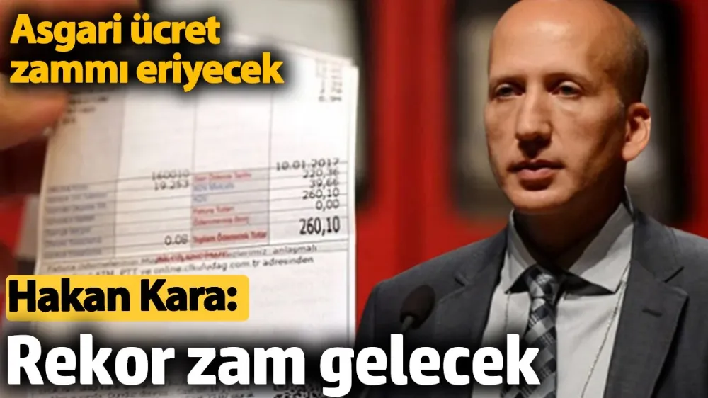  Asgari ücret zammı eriyecek