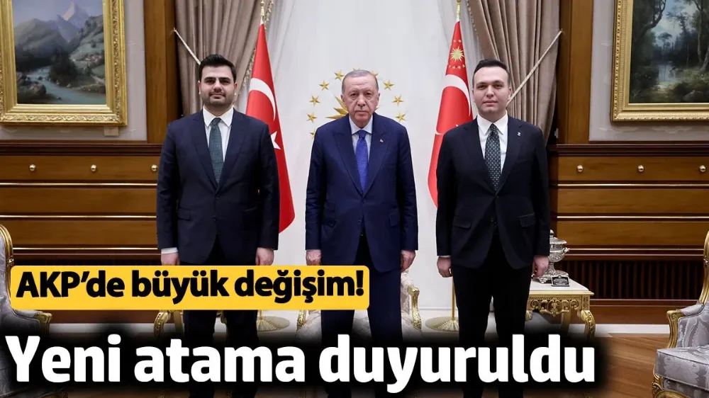 AKP’de büyük değişim! 