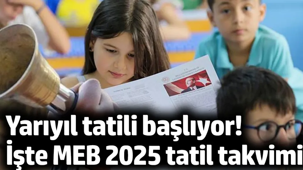 Yarıyıl tatili başlıyor! 