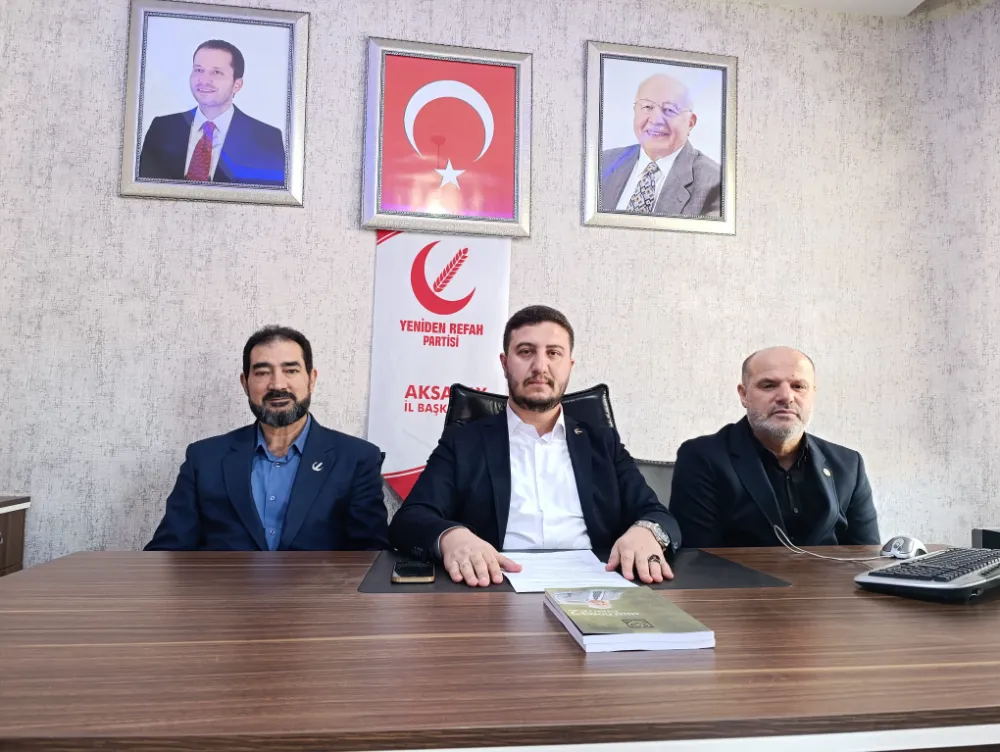 Yeniden Refah Partisi Aksaray İl Başkanlığı’ndan Sert Tepki: “Bu Mu Adalet?”