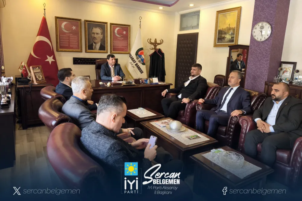 İYİ Parti Aksaray İl Başkanlığı’ndan Yoğun Ziyaret Trafiği