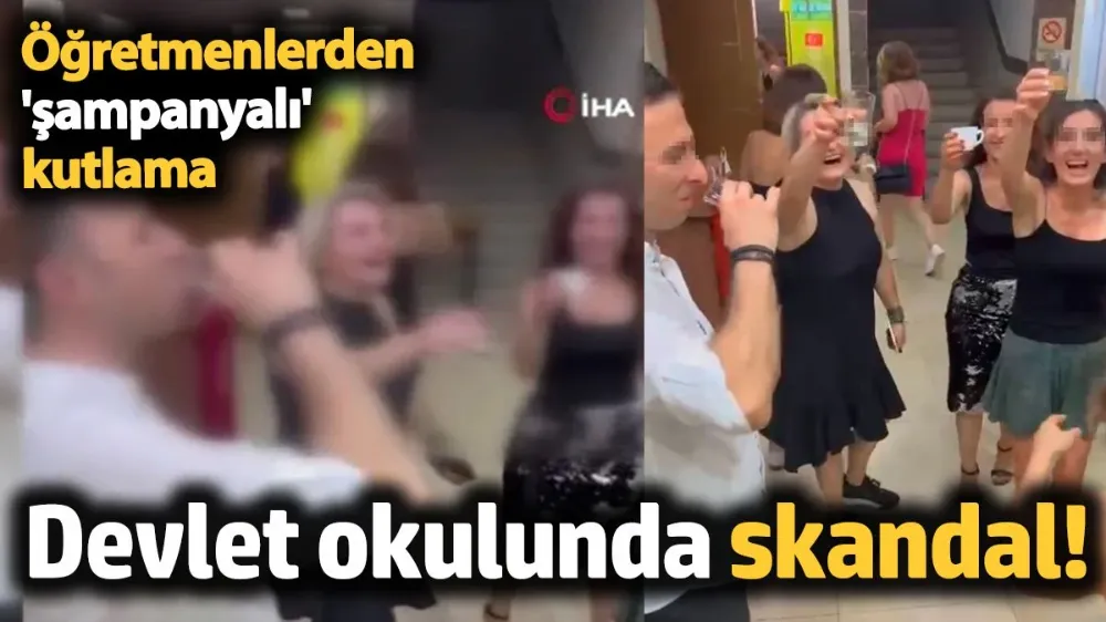 Devlet okulunda skandal! 