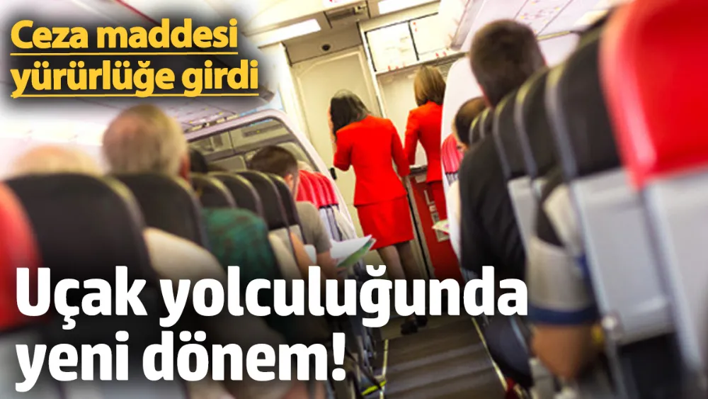 Uçak yolculuğunda yeni dönem! 