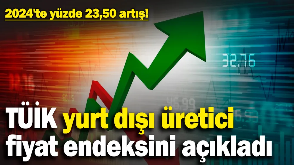 TÜİK, yurt dışı üretici fiyat endeksini açıkladı