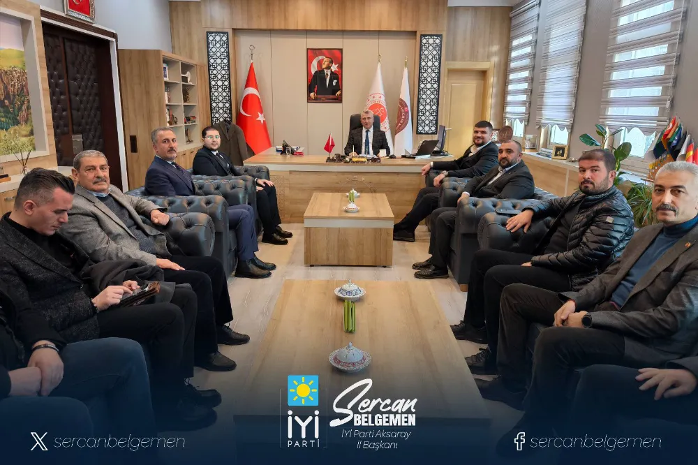 İYİ Parti Aksaray Teşkilatından Cumhuriyet Başsavcısı Osman Köse’ye Ziyaret
