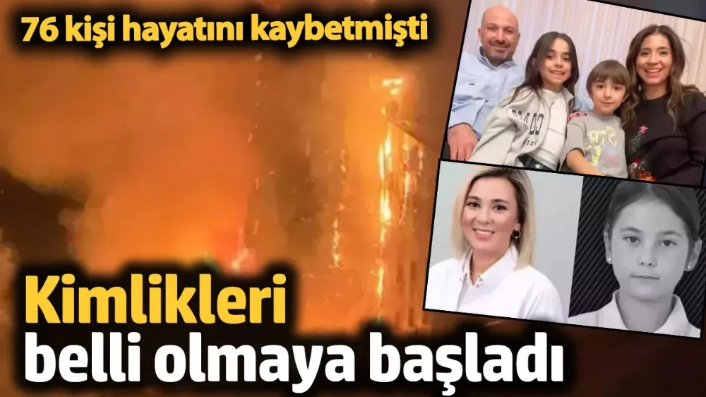 Faciada hayatını kaybedenlerin kimlikleri belli olmaya başladı