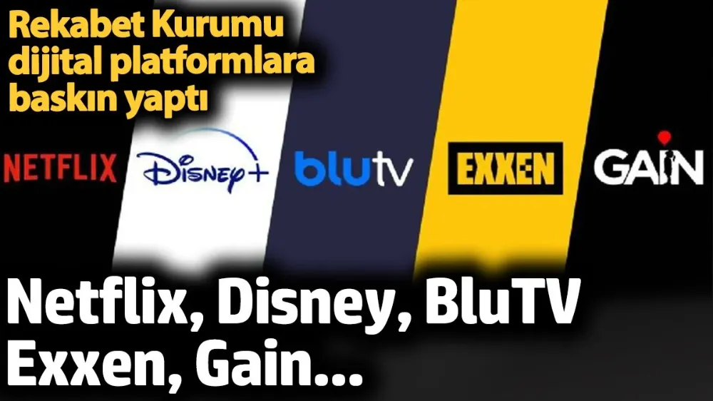 Rekabet Kurumu dijital platformlara baskın yaptı