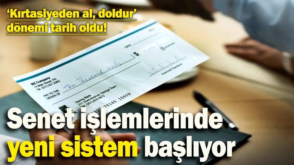 Senet işlemlerinde yeni sistem başlıyor! 