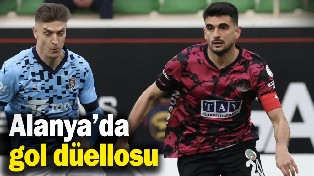 Alanya’da gol düellosu