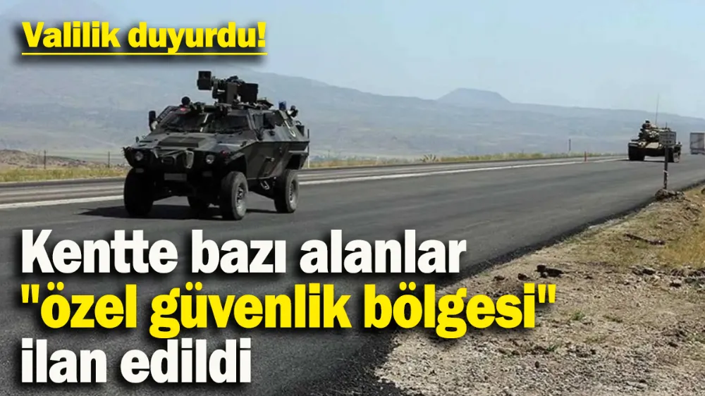 Kentte bazı alanlar 