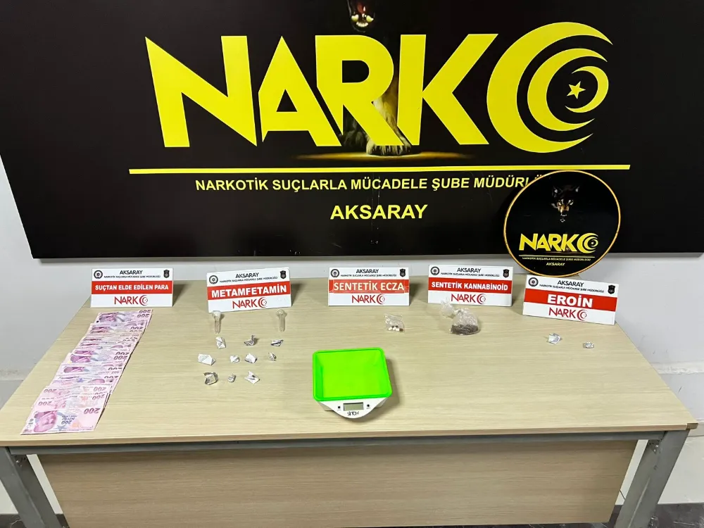 Aksaray’da Uyuşturucuya Darbe