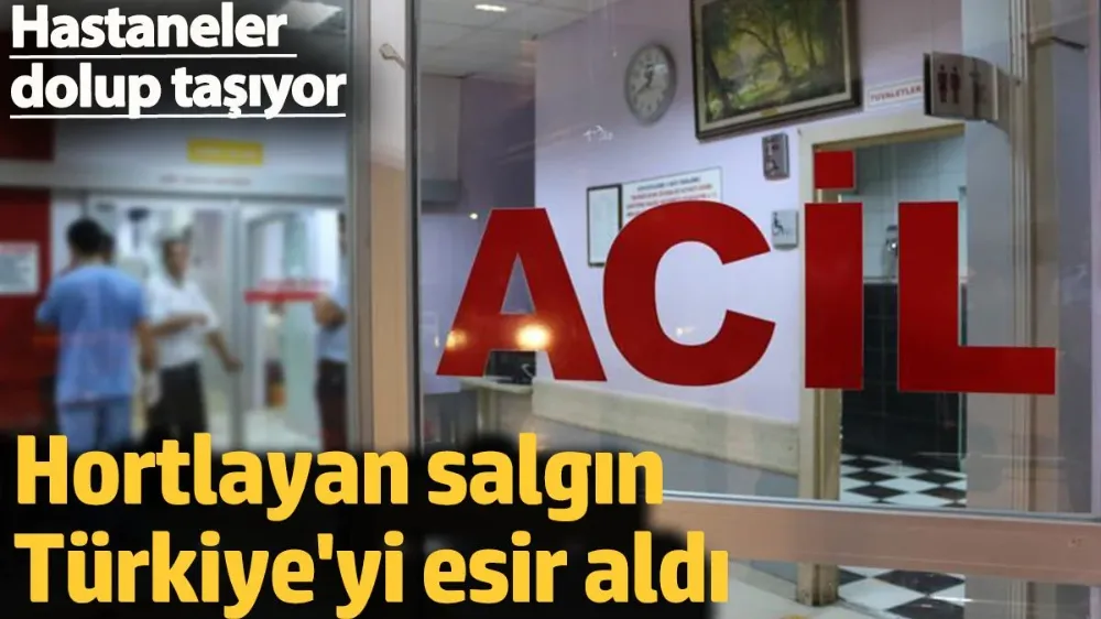 Hortlayan salgın Türkiye