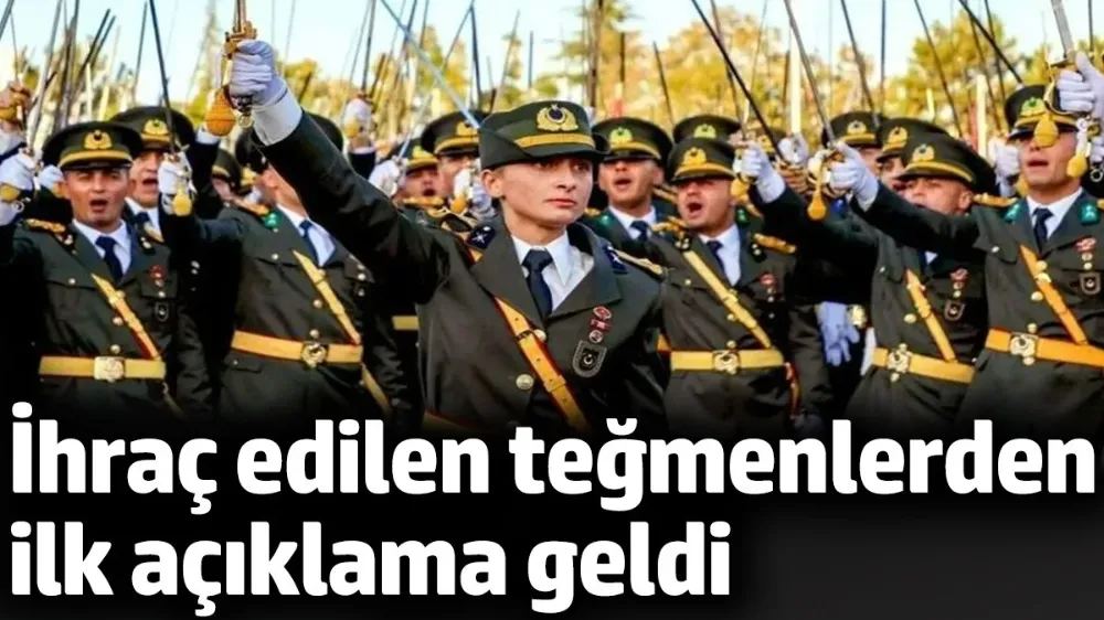 İhraç edilen teğmenlerden ilk açıklama geldi