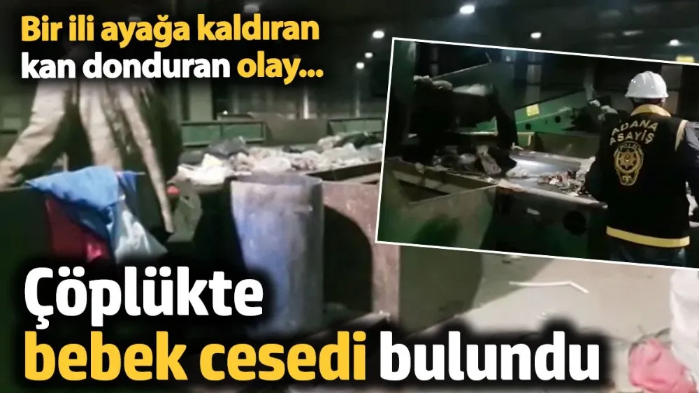 Çöplükte bebek cesedi bulundu