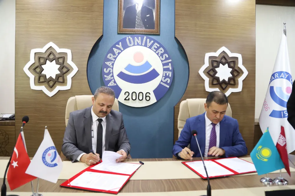ASÜ ile Pavlodar Üniversitesi Arasında Uluslararası İş Birliği Protokolü