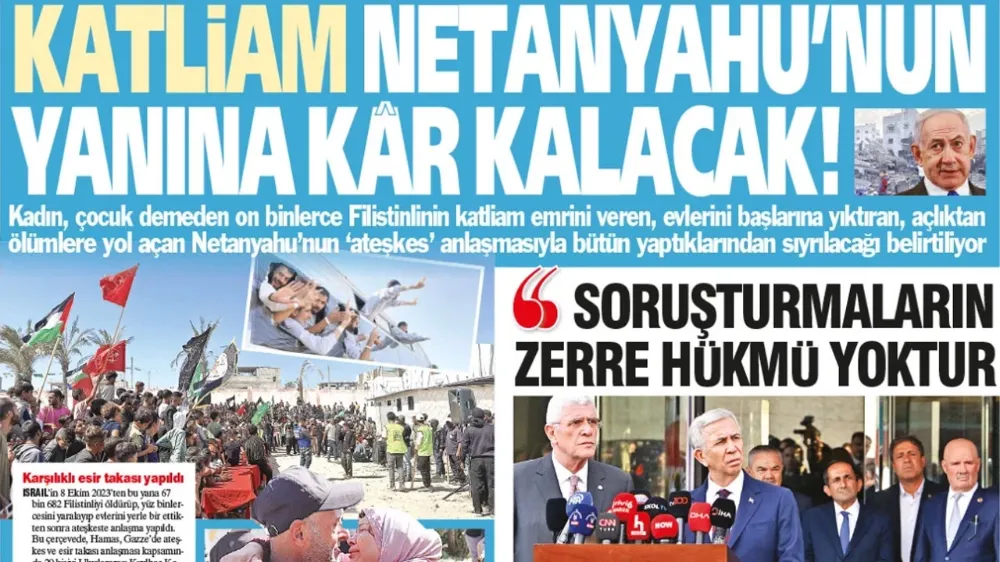 Katliam Netanyahu’nun yanına kâr kalacak!
