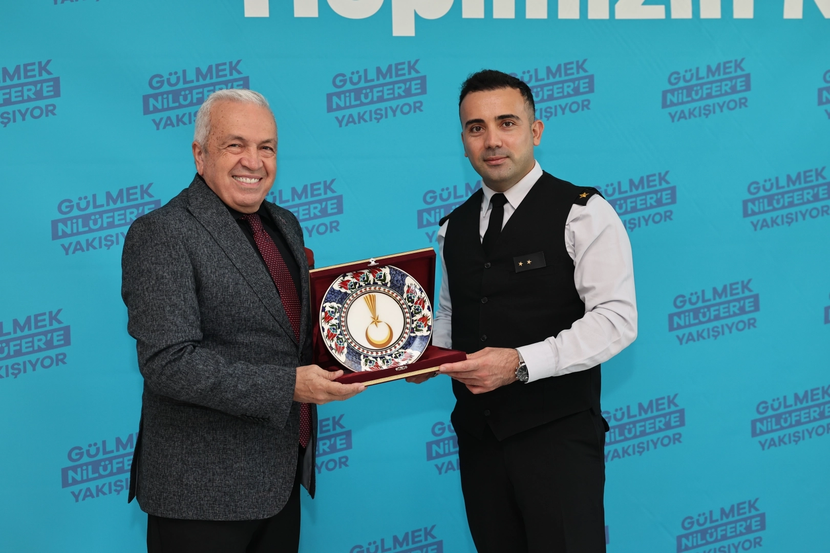 Jandarma Komutanı Önderışık’tan Başkan Özdemir’e iade-i ziyaret