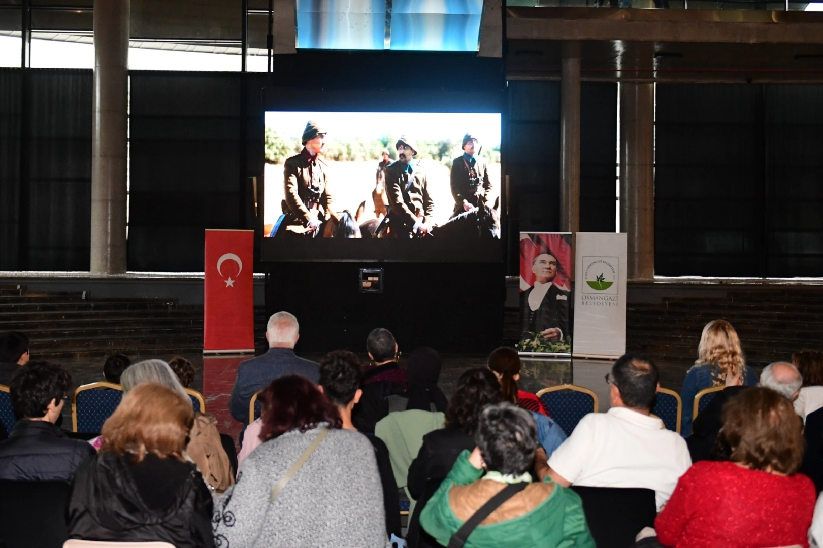 Bursa Osmangazi’de ‘Atatürk 2’ gösterimi