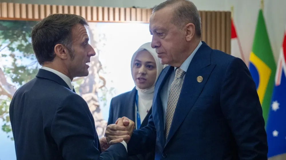 Erdoğan ve Macron G20