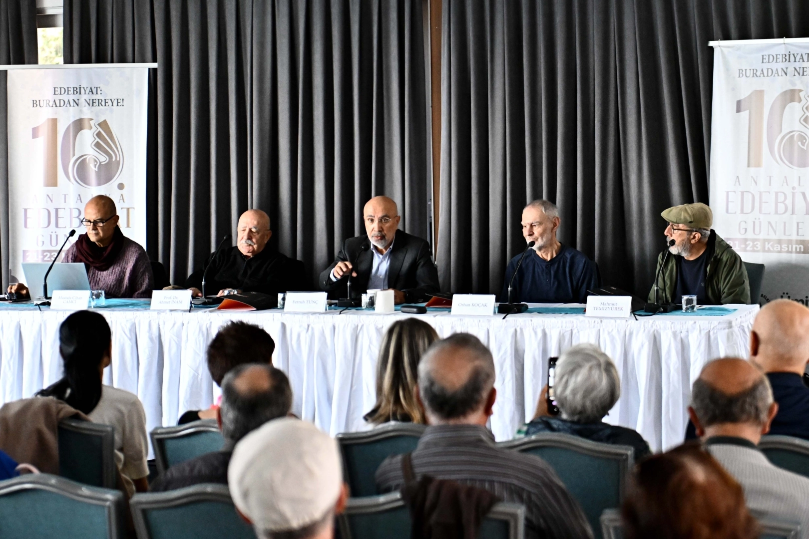 Antalya Edebiyat Günleri 10’uncu yılında tamamlandı