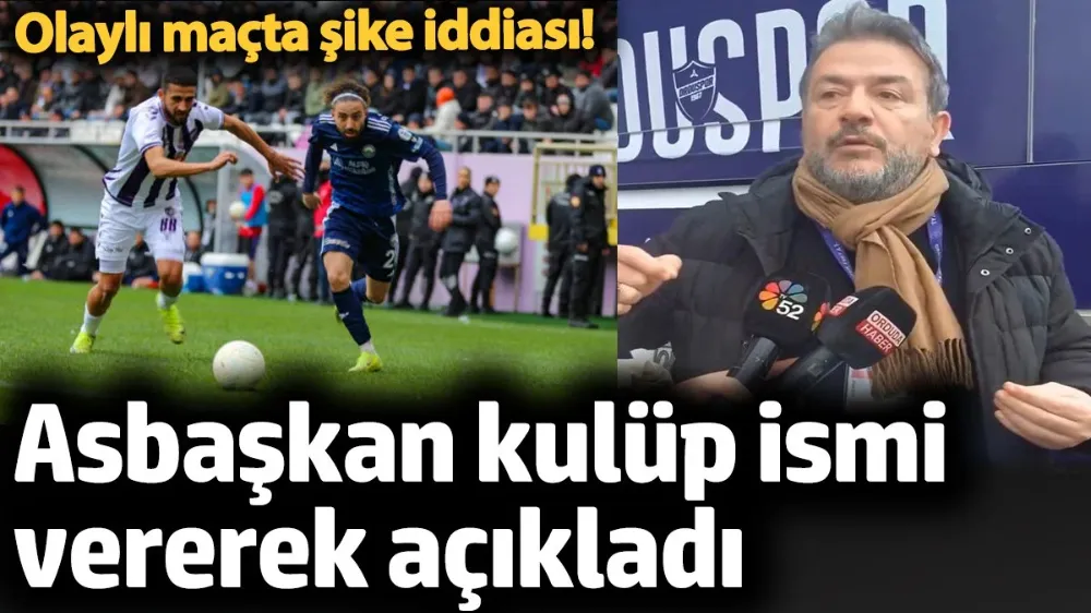 Olaylı maçta şike iddiası! 