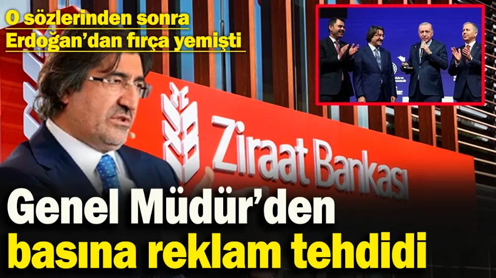 Medyaya reklam tehditi! 