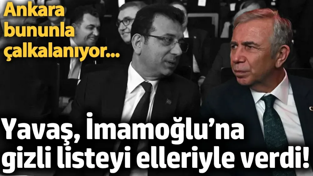 Ankara bununla çalkalanıyor...