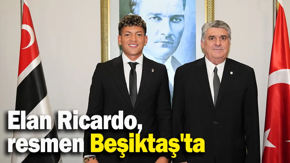 Elan Ricardo, resmen Beşiktaş