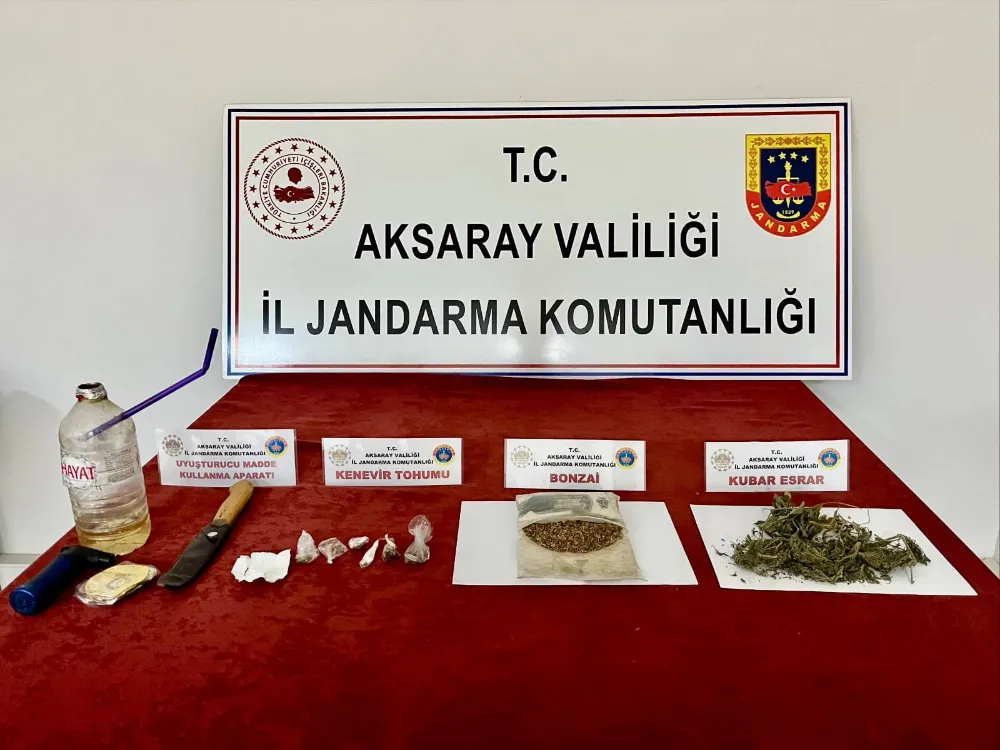 Aksaray’da Uyuşturucu Operasyonu: 1 Kişi Yakalandı
