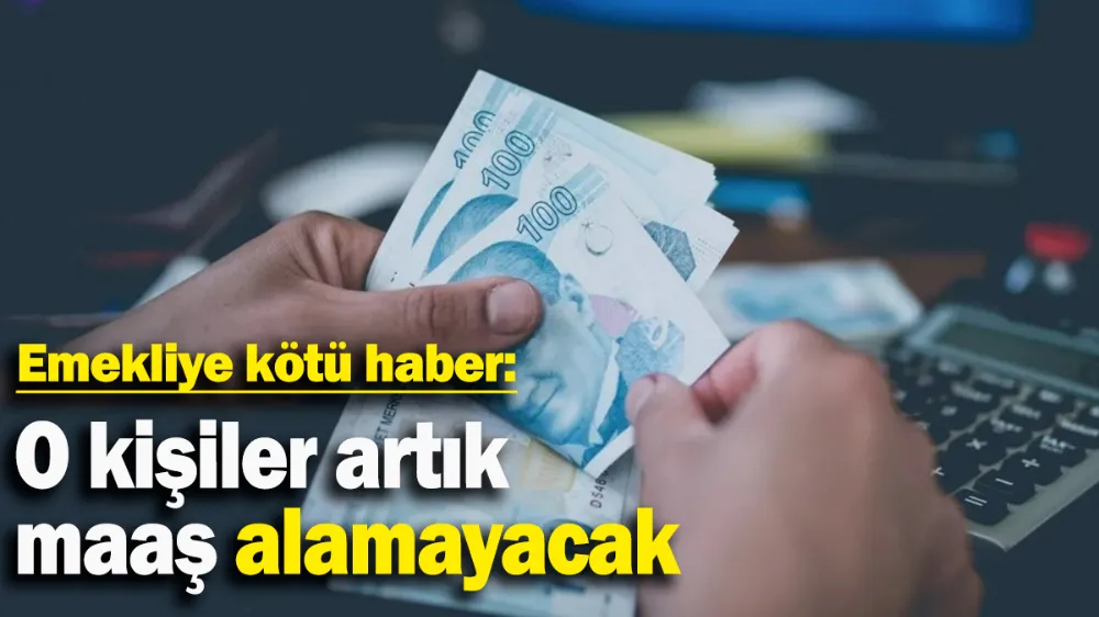 Emekliye kötü haber
