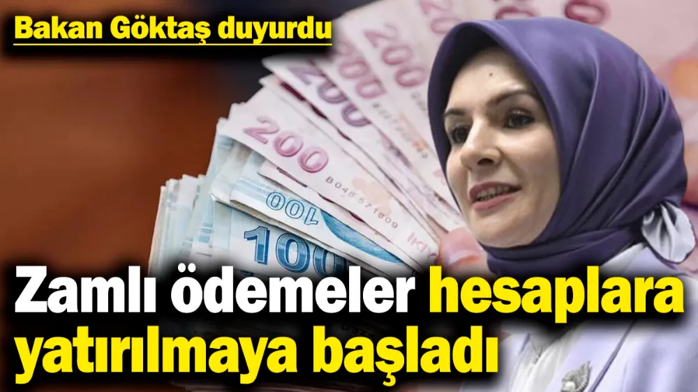 Zamlı ödemeler hesaplara yatırılmaya başladı! 