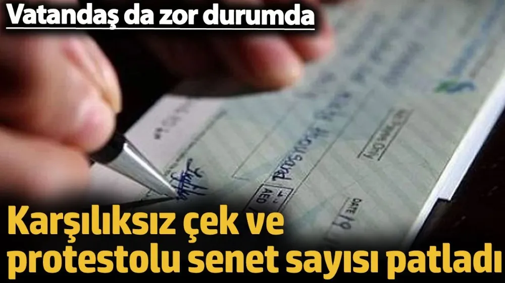 Vatandaş da zor durumda...