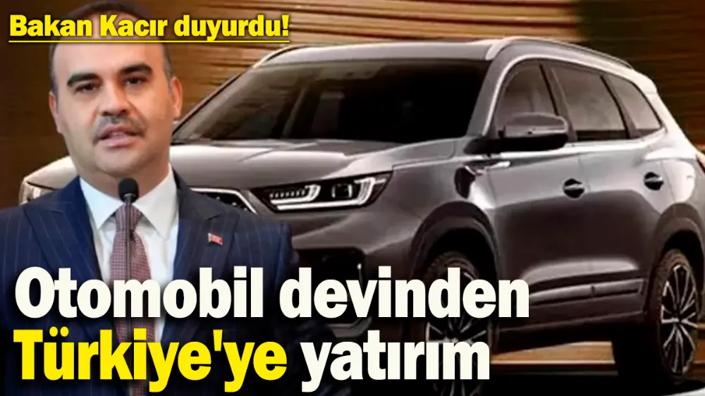 Otomobil devinden Türkiye