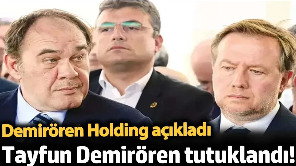Tayfun Demirören tutuklandı. 