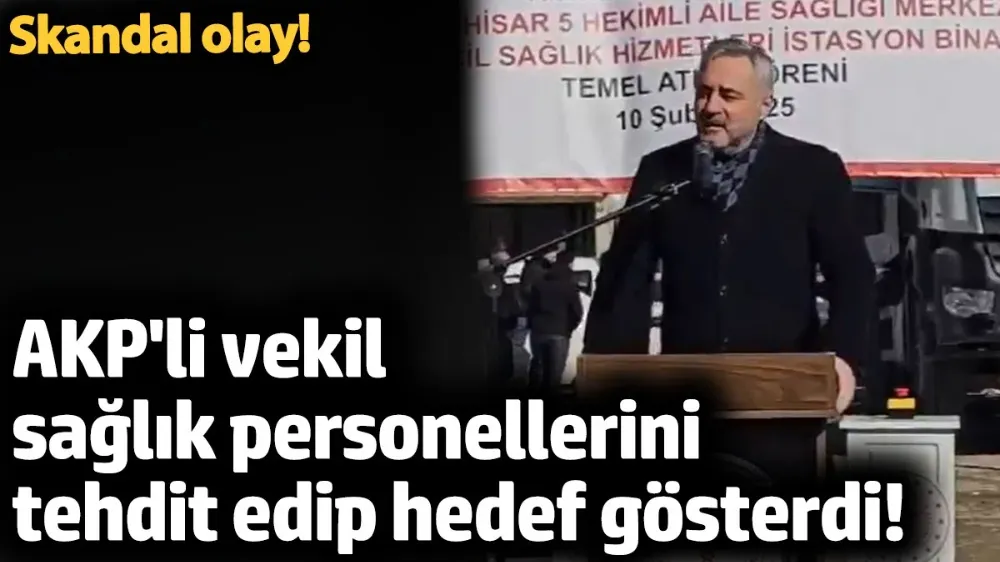 Skandal olay...